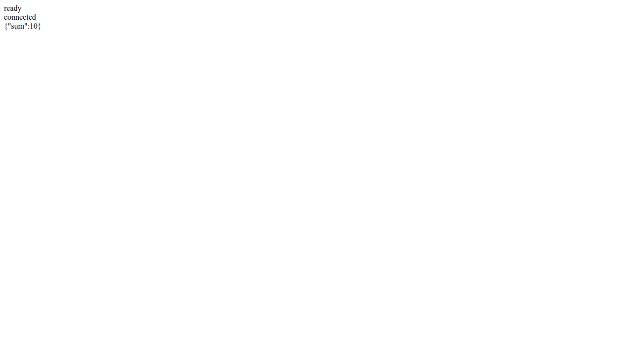 Tutorial 2: RPC call result
